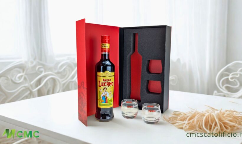 Packaging per Amaro Lucano